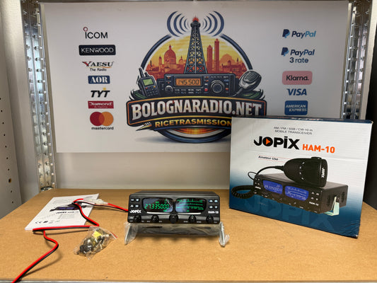 Jopix HAM-10, FM / AM / USB / LSB / CW 28-29,7 MHz, Roger Beep NUOVO