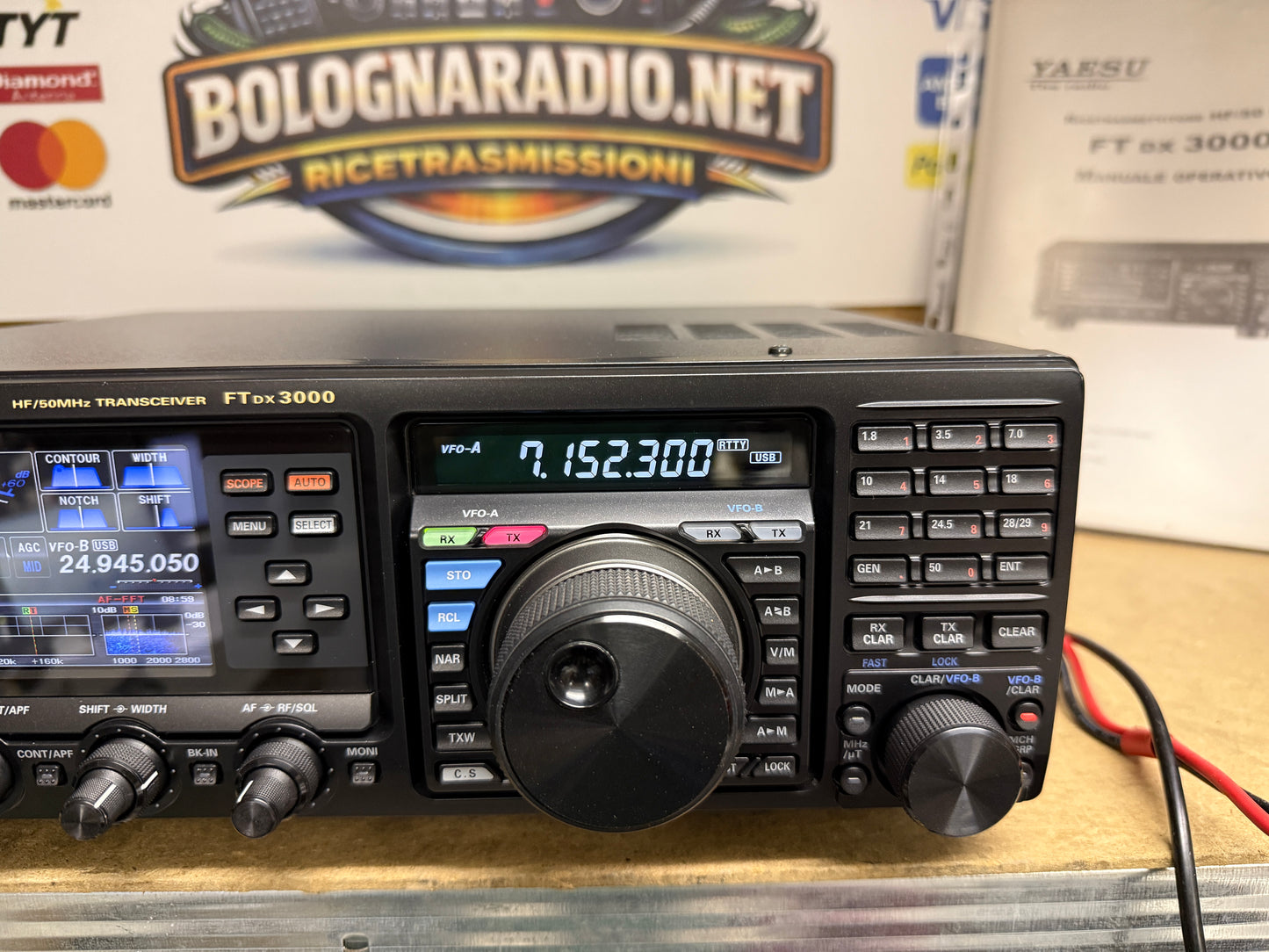 Yaesu FTDX 3000D + DVS6 full set Garanzia 12 mesi