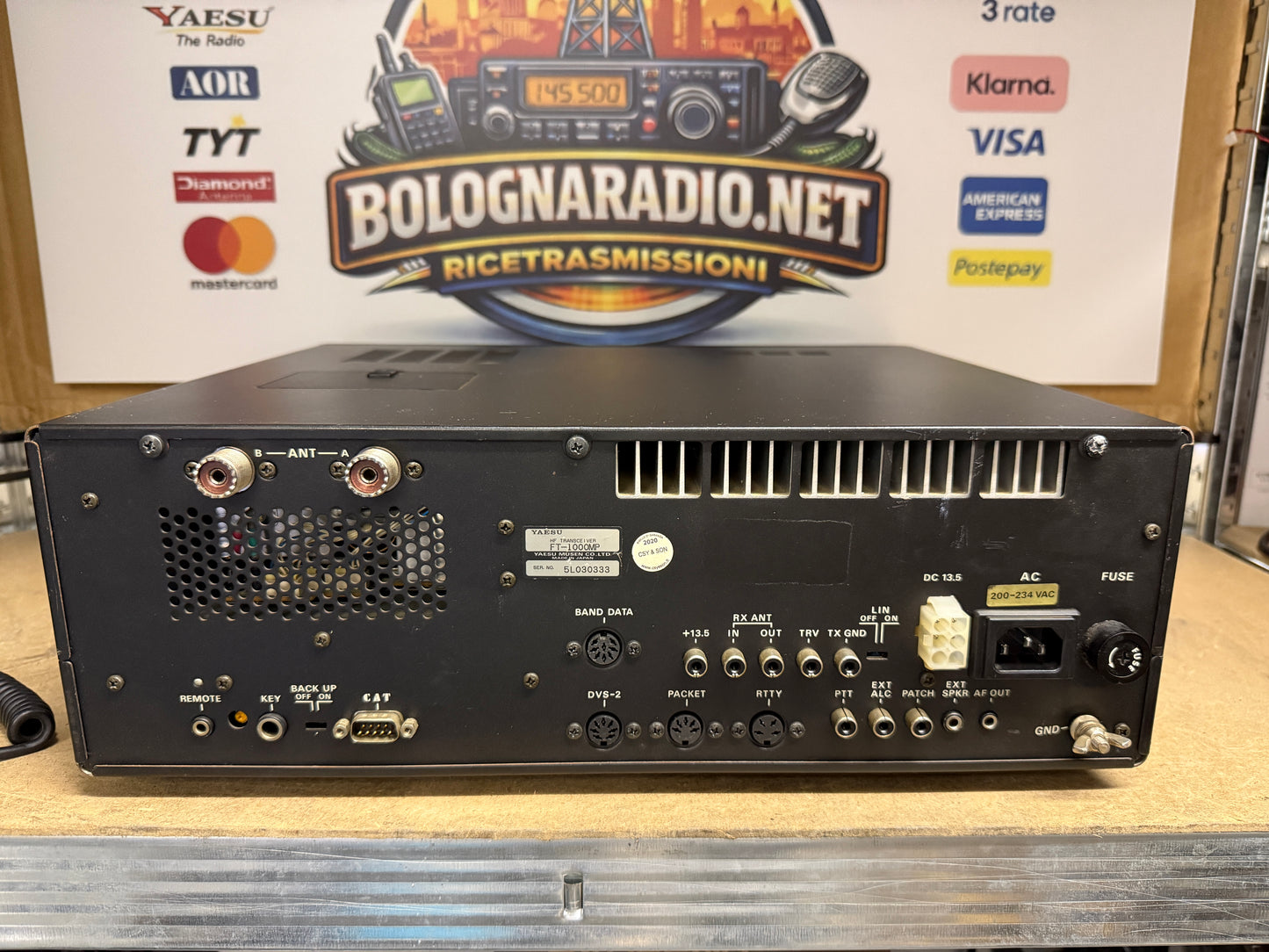 Yaesu FT 1000 MP collins 12volt perfetta Garanzia 12 Mesi