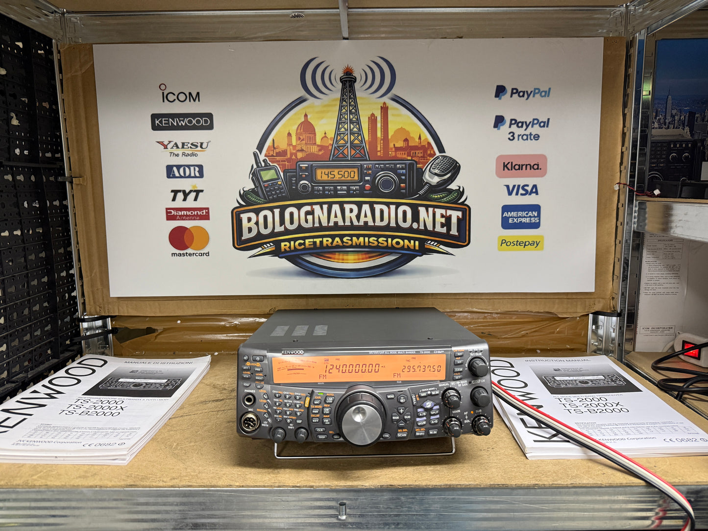 Kenwood TS 2000 x pari al nuovo full set Garanzia 12 Mesi