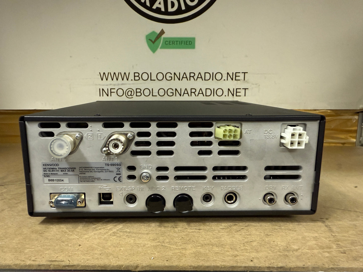 A1 KENWOOD TS 590SG + TCXO pari al nuovo Garanzia 12 Mesi