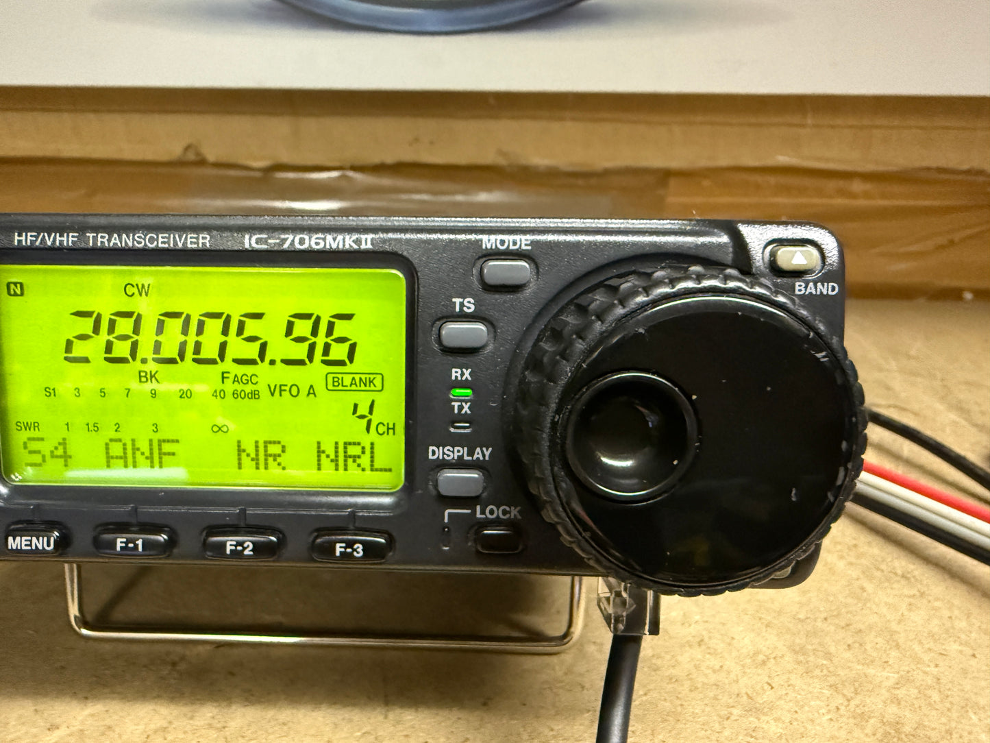 Icom IC 706 MK2 + filtro CW perfetto Garanzia 12 Mesi