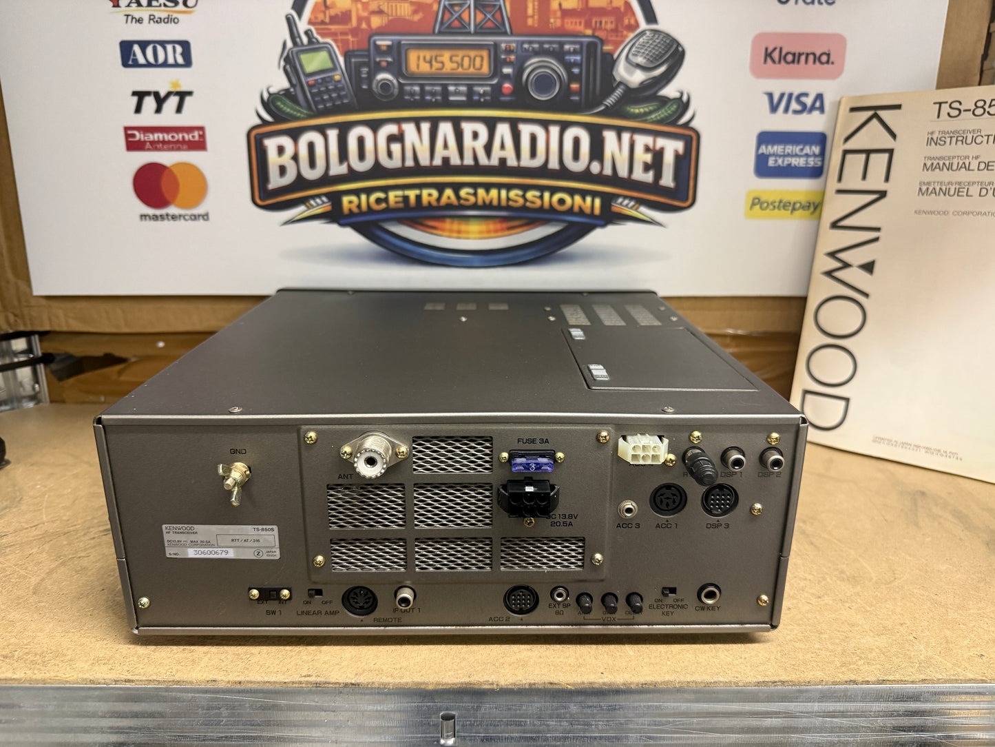 Kenwood TS 850sat perfetta full set Garanzia 12 Mesi