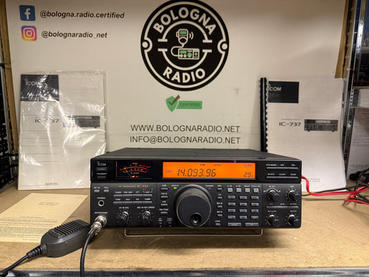 A-1 Icom IC 737 pari al nuovo imballo originale Garanzia 12 mesi