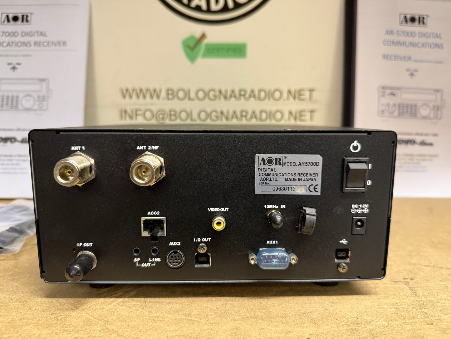 A-1 Aor AR 5700D + AS 5700 pari al nuovo Garanzia 12 Mesi