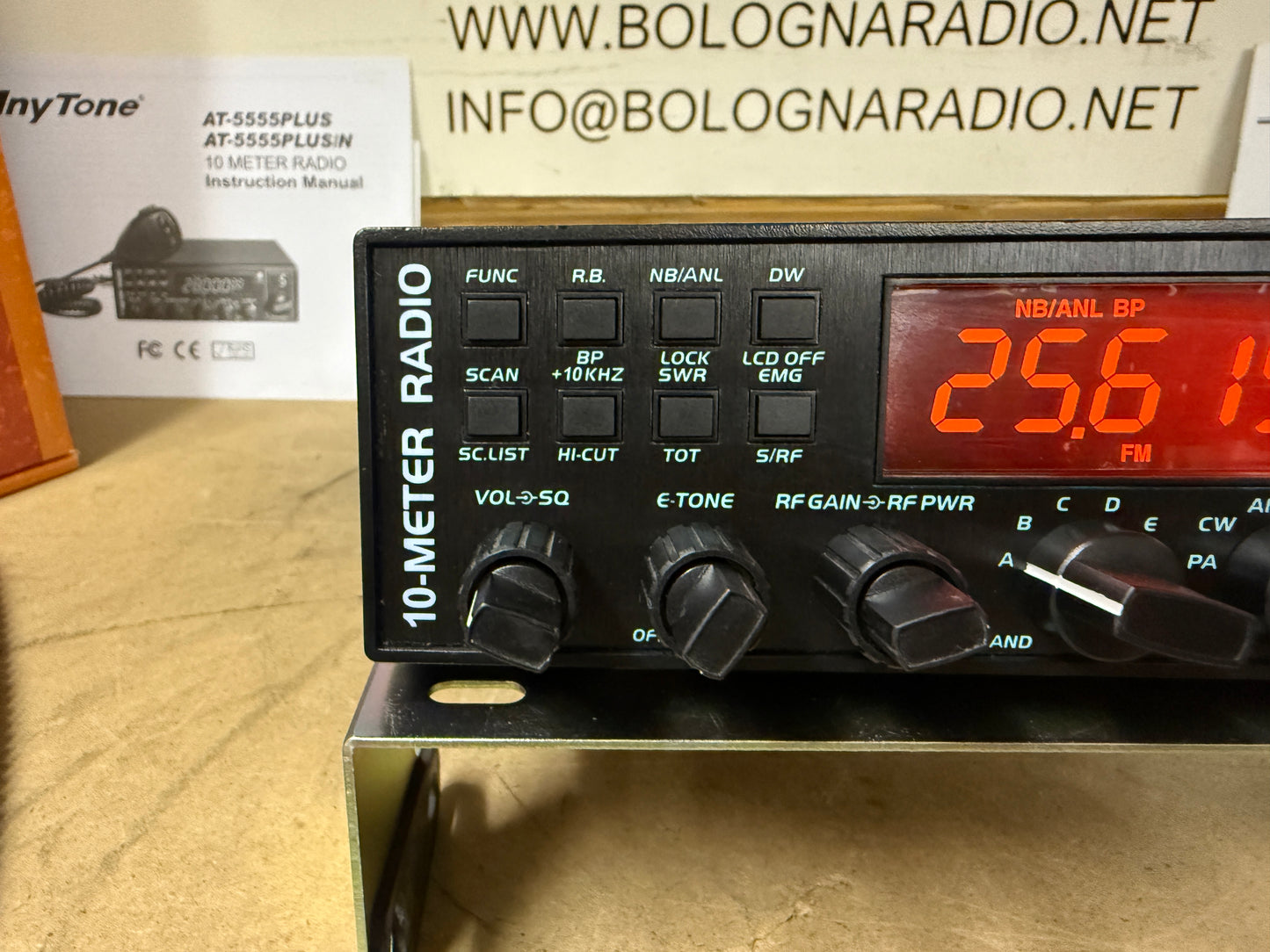 Ricetrasmettitore  Anytone AT 5555 plus 45 watt full set