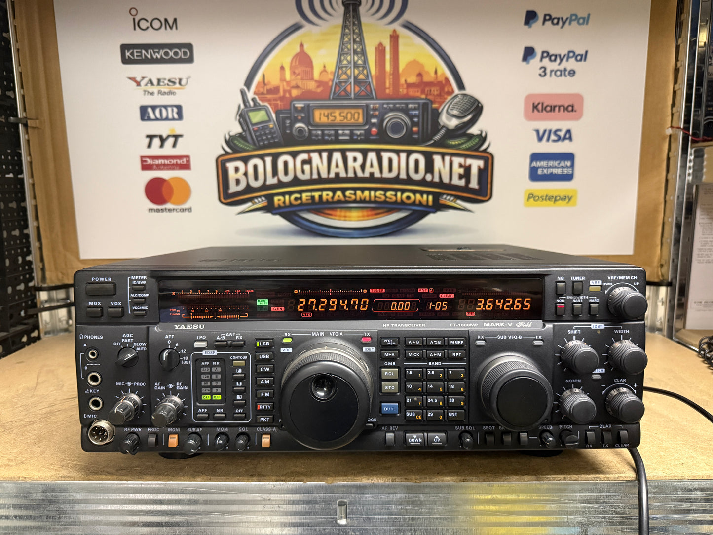 Yaesu FT 1000 MP MARK V field perfetta Garanzia 12 Mesi