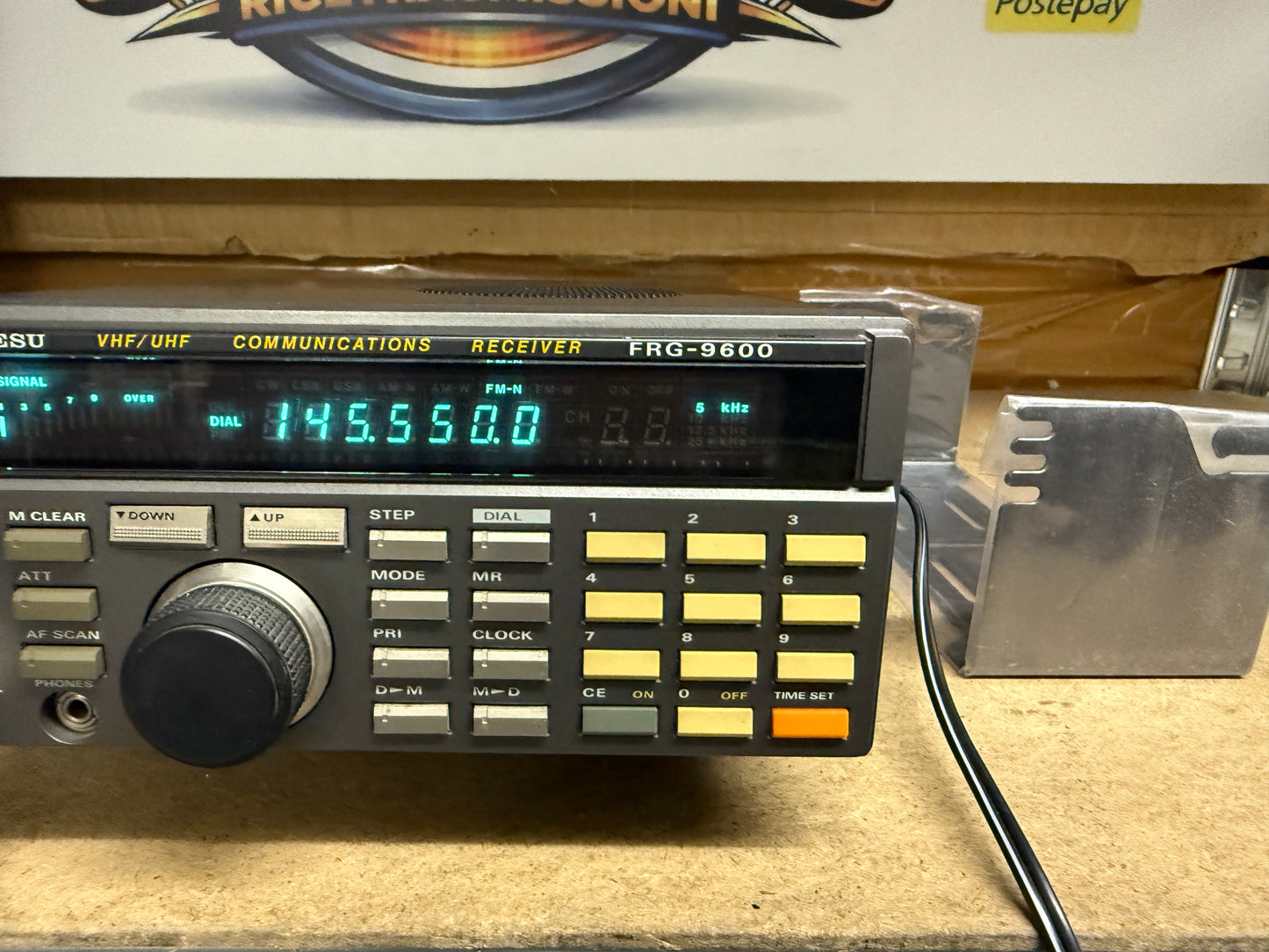 Yaesu FRG 9600 perfetto full set Garanzia 12 Mesi