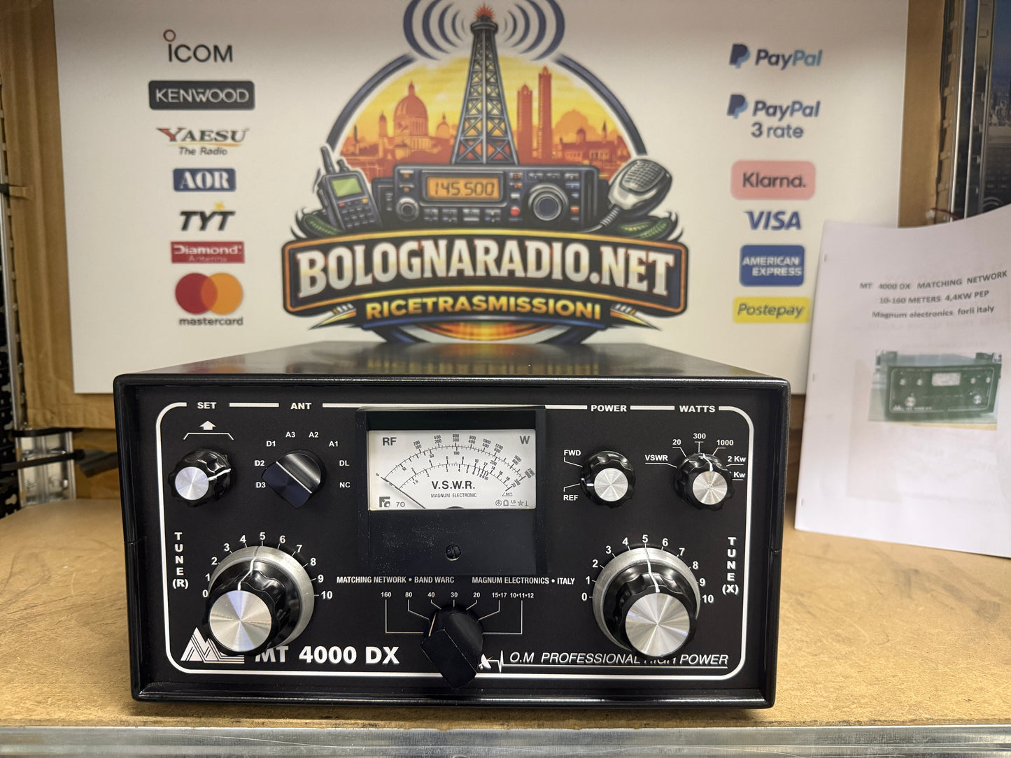 Magnum MT 4000 DX accordatore d'antenna 4 kw
