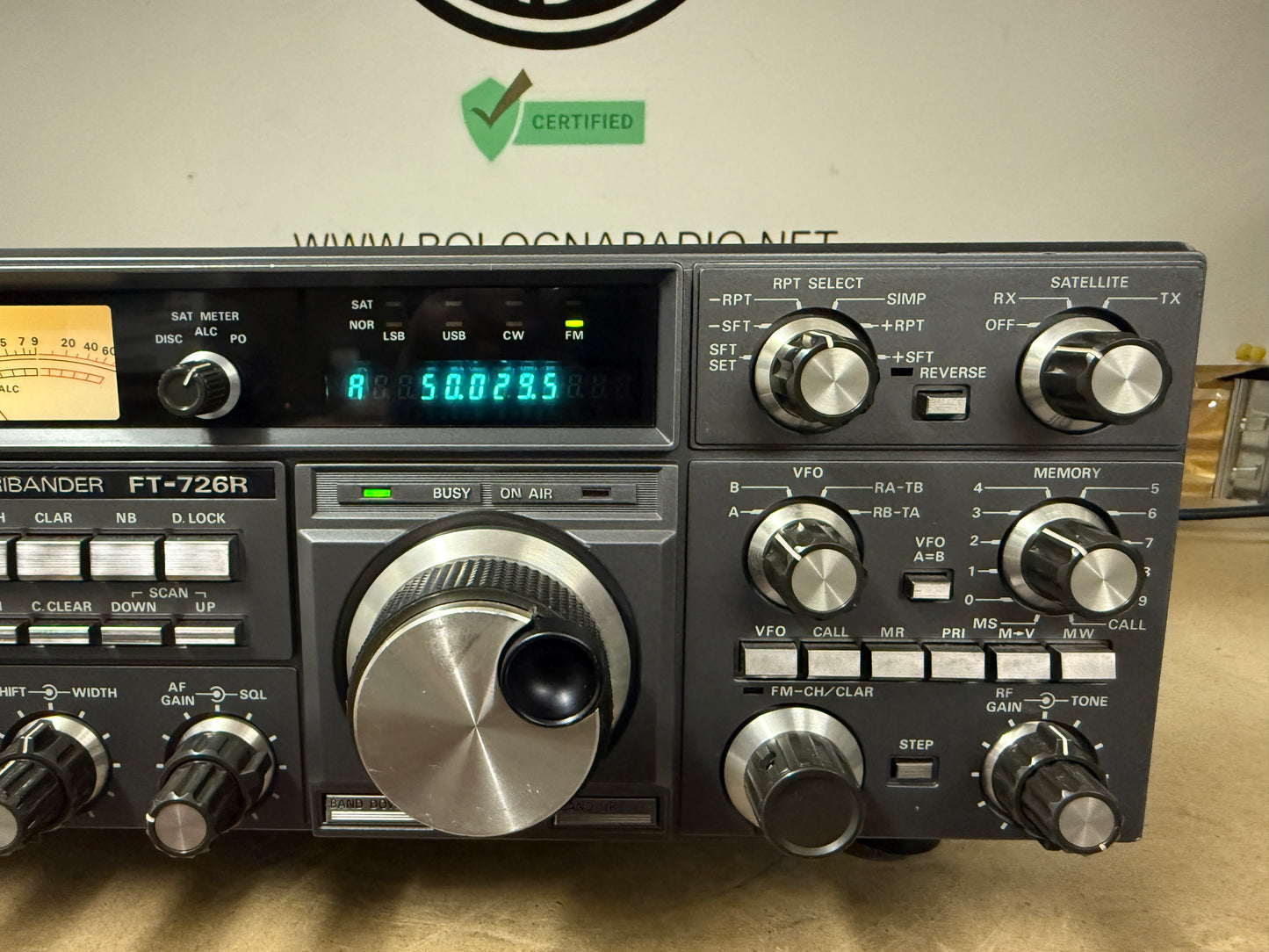 Yaesu FT 726 + 50 Mhz perfetta