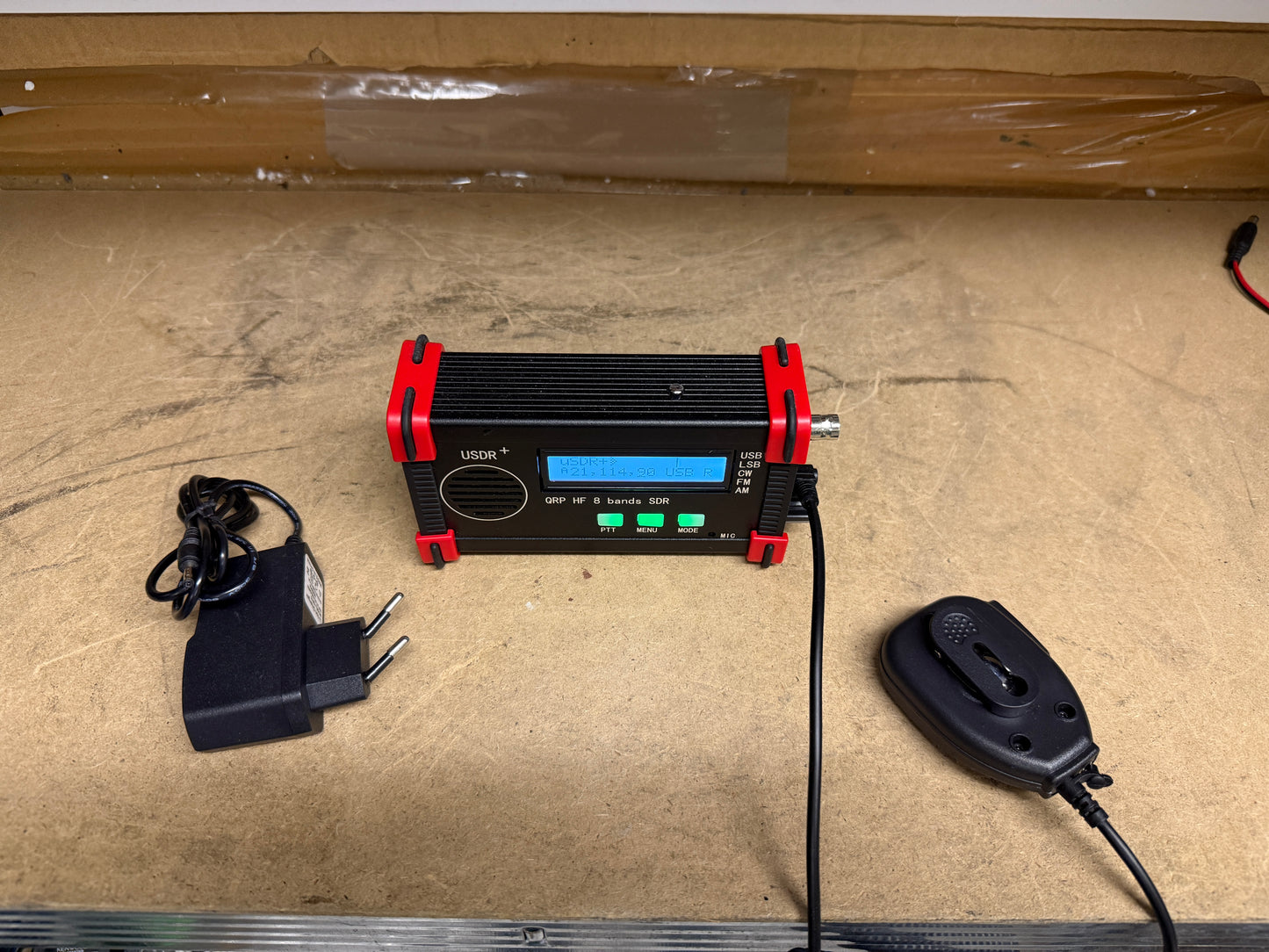 uSDR+ HF QRP SDR Transceiver - 8 Bande