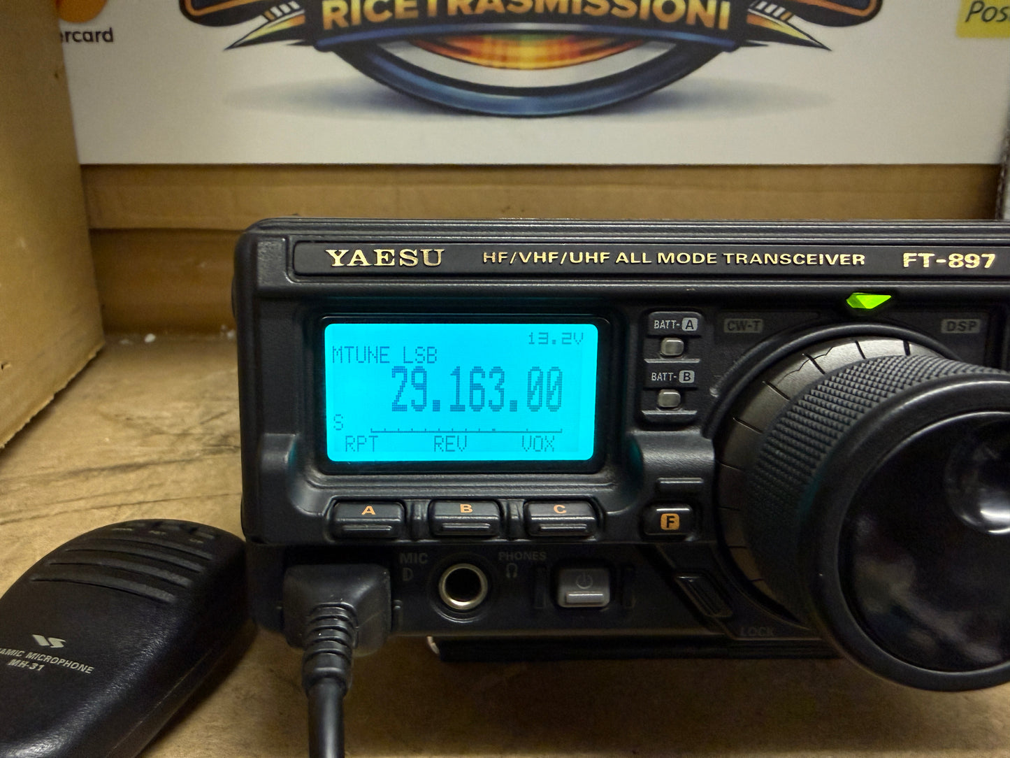 Yaesu FT 897D full set Garanzia 12 Mesi