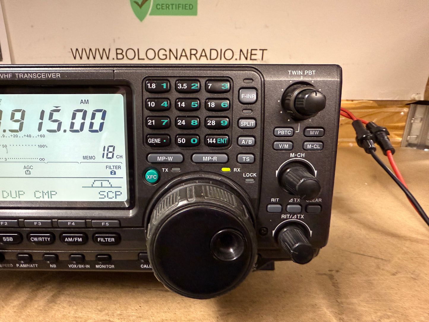 Icom ic 7400 perfetto Garanzia 12 Mesi Full Set