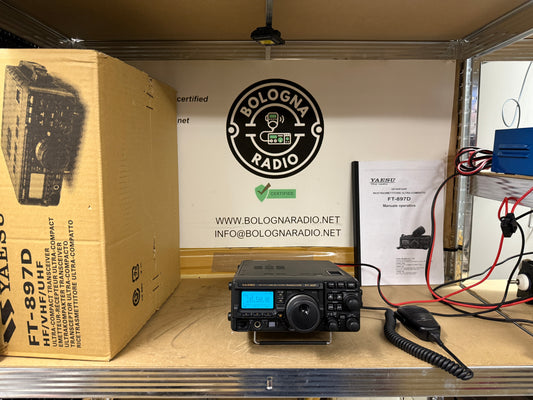Yaesu FT 897D perfetto + filtri + imballo originale garanzia 12 mesi