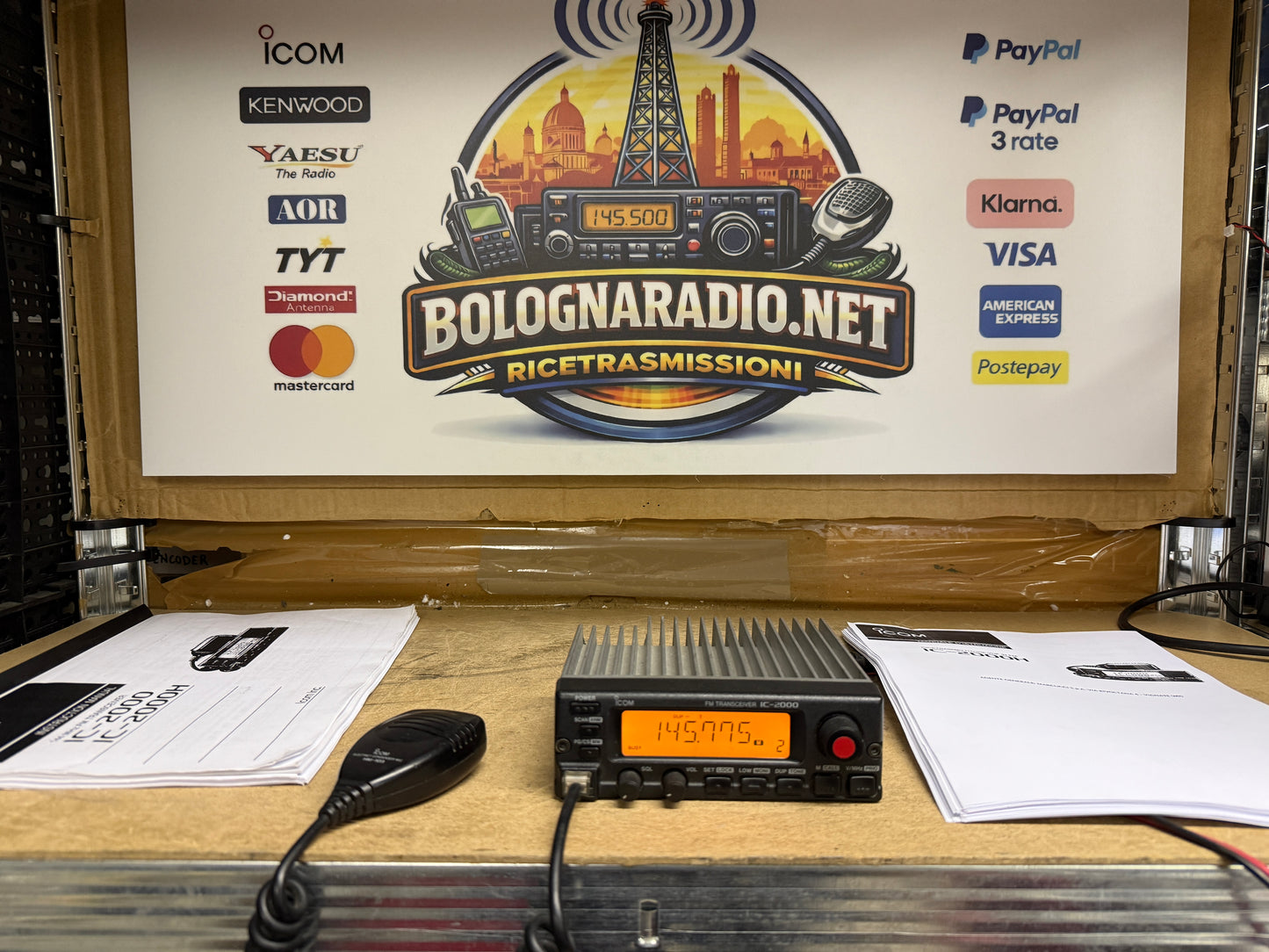 Icom ic 2000H garanzia 6 mesi