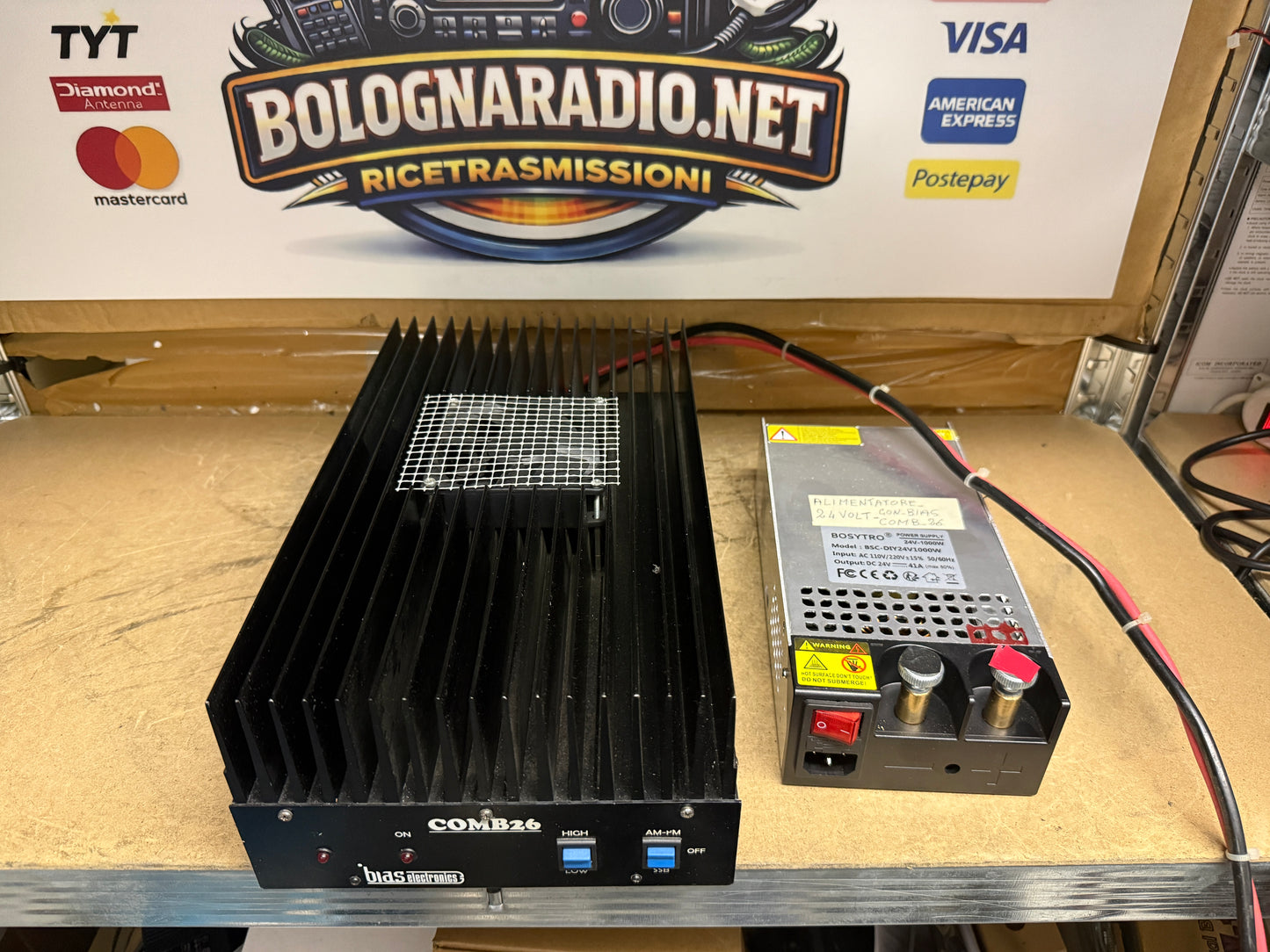 Bias Electronics Comb 26 + alimentatore 220 volt 500w