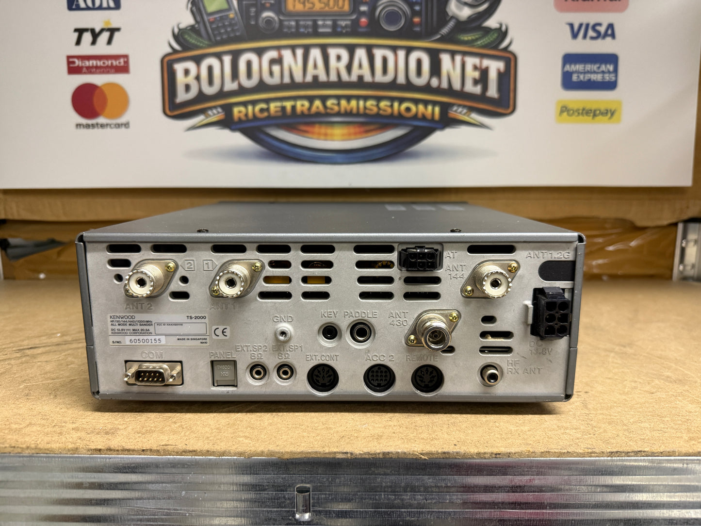 Kenwood ts 2000 revisionata Garanzia 6 mesi full set