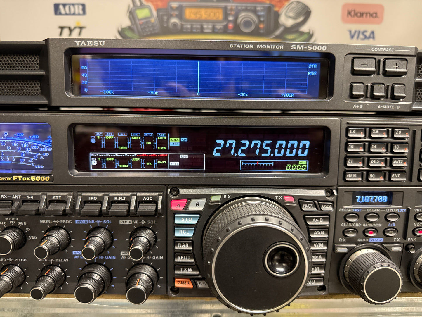 Yaesu FTDX 5000MP + SM 5000 doppio imballo pari al nuovo Garanzia 12 Mesi