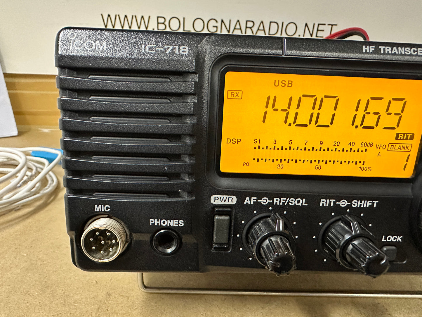 6 icom IC-718 con DSP + interfaccia Digitale