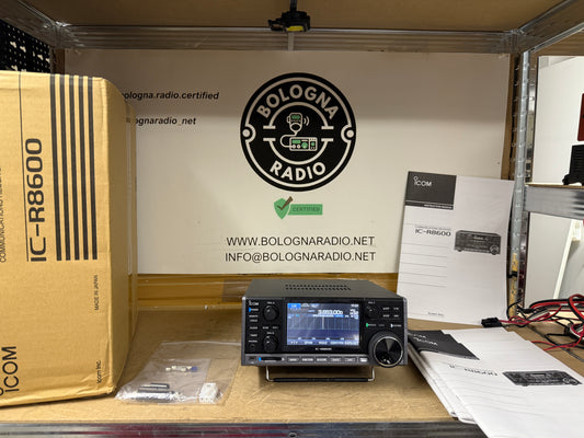 Icom ic r 8600 pari al nuovo full set garanzia 24 mesi