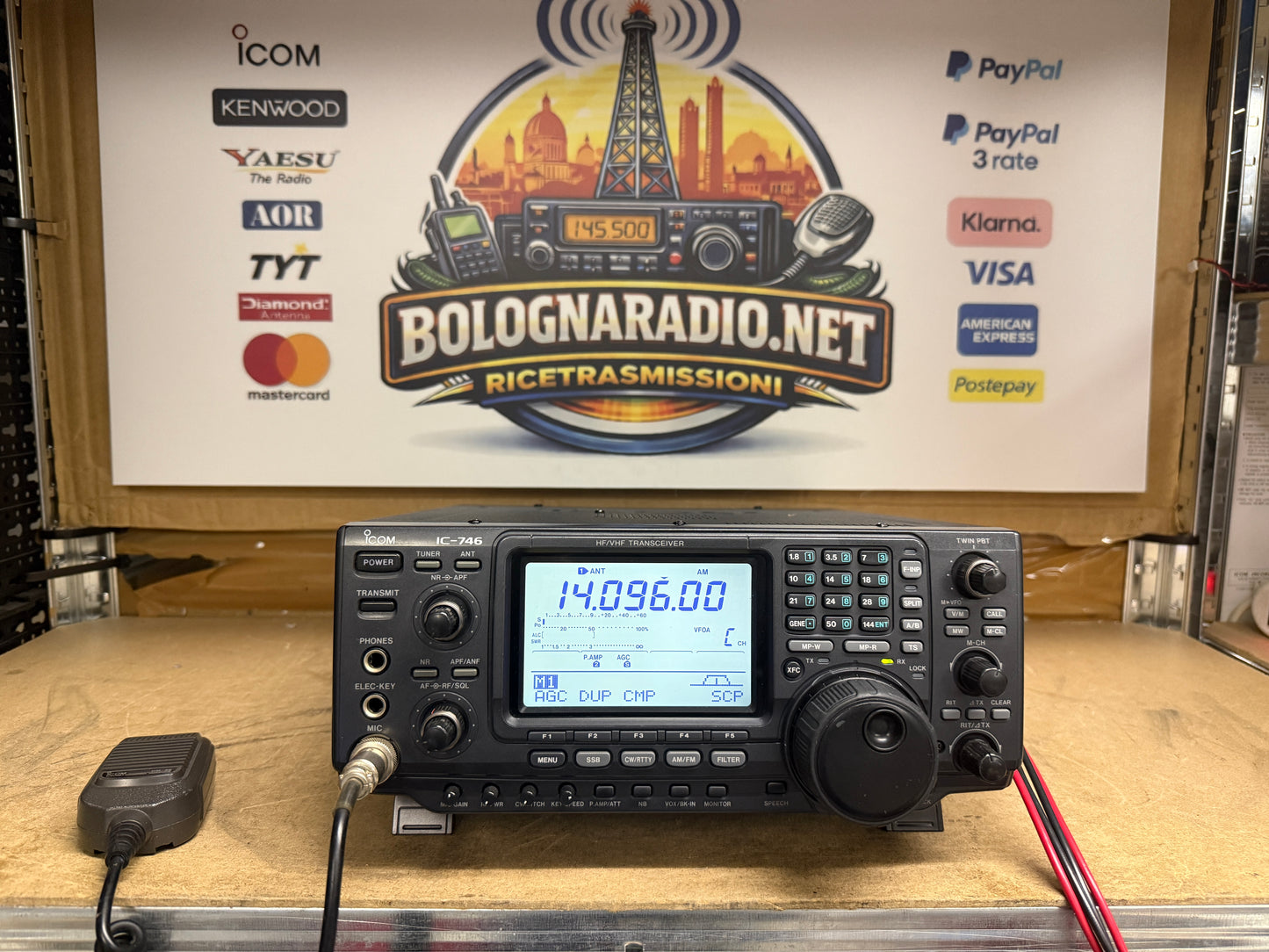 Icom ic 746 perfetto Garanzia 12 Mesi