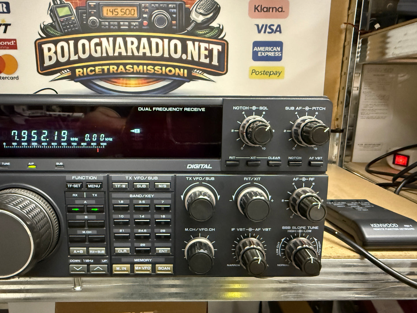 Kenwood TS 950SDX + DRU2 doppio imballo pari al nuovo garanzia 12 Mesi