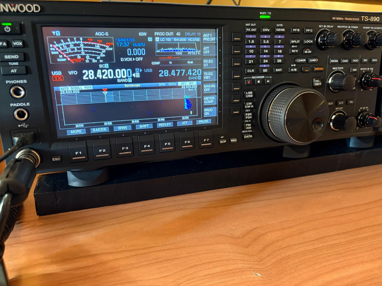 Kenwood TS 890 pari al nuovo 2025 linea completa garanzia ufficiale 3 anni