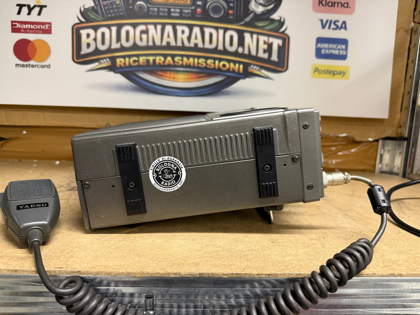 Yaesu FT 757 GX + FP757HD + FC 757AT perfetto Garanzia 12 Mesi