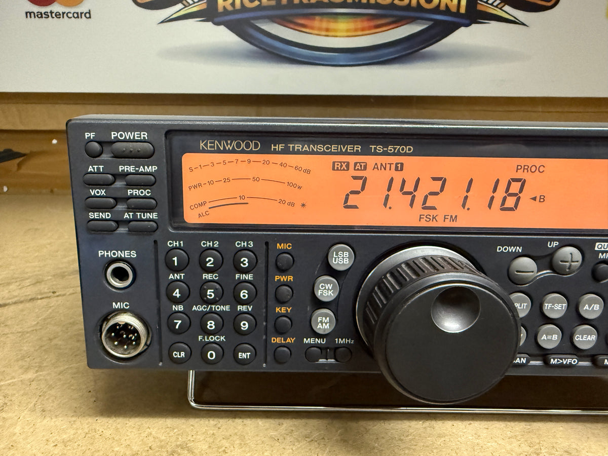 A-1 Kenwood TS 570D perfetto Garanzia 12 Mesi