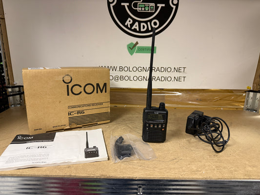 Icom ic r6 full set perfetta