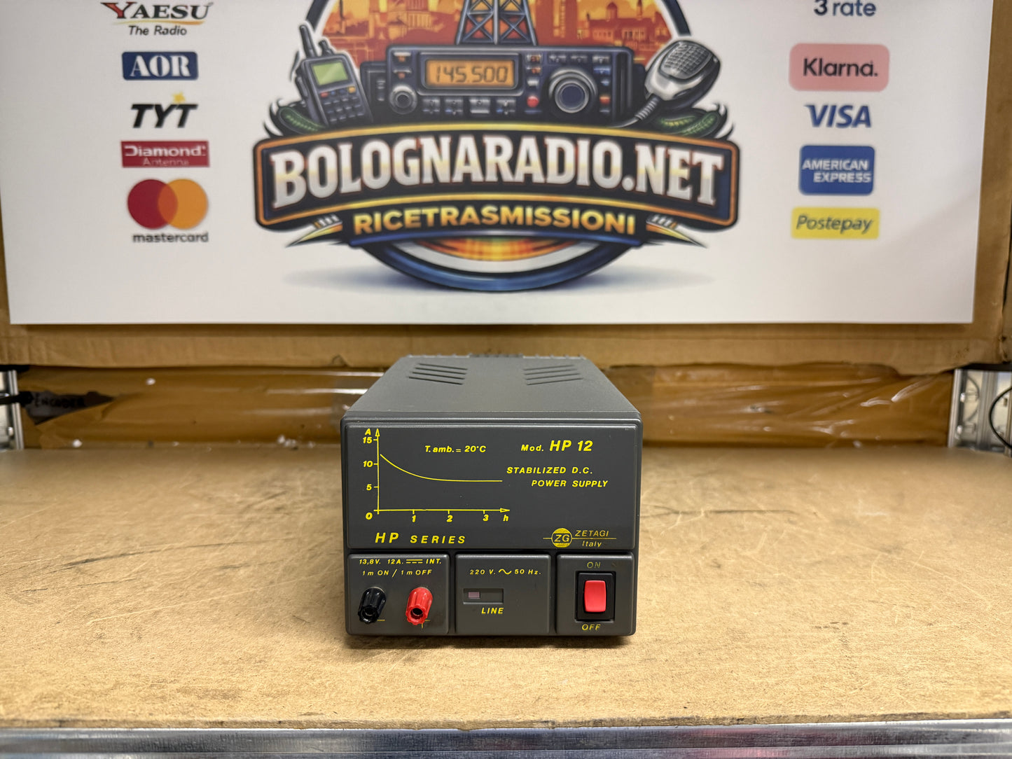 Zetagi HP 12  perfetto 12 amp