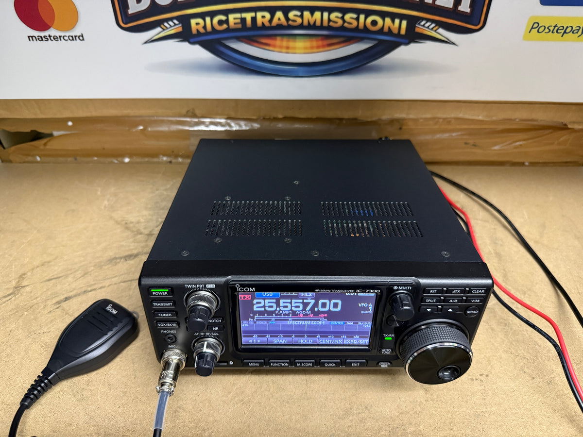 Icom ic 7300 pari al nuovo full set Garanzia 12 Mesi