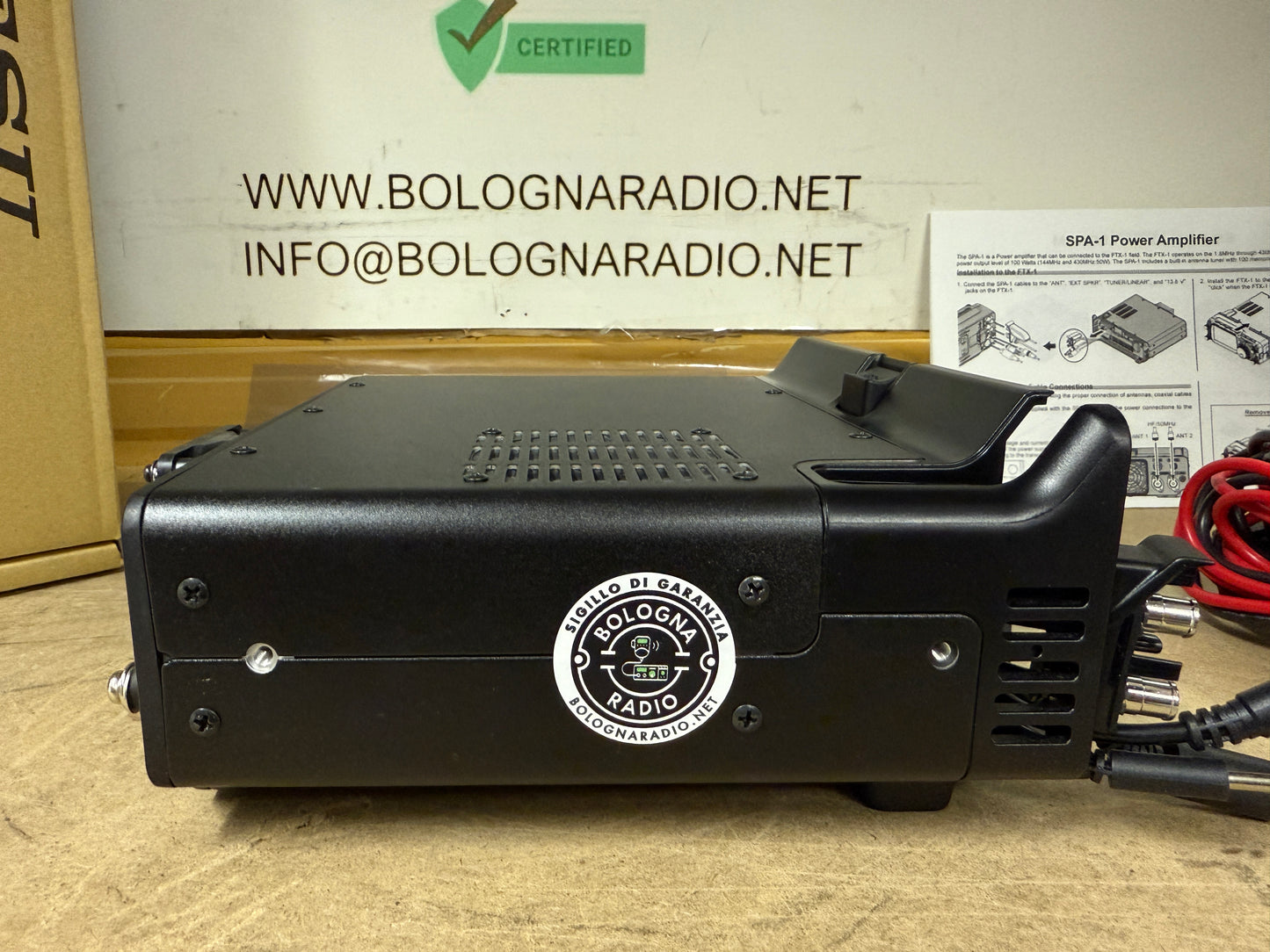 Yaesu SPA-1 pari al nuovo 09/2025 Garanzia Ufficiale