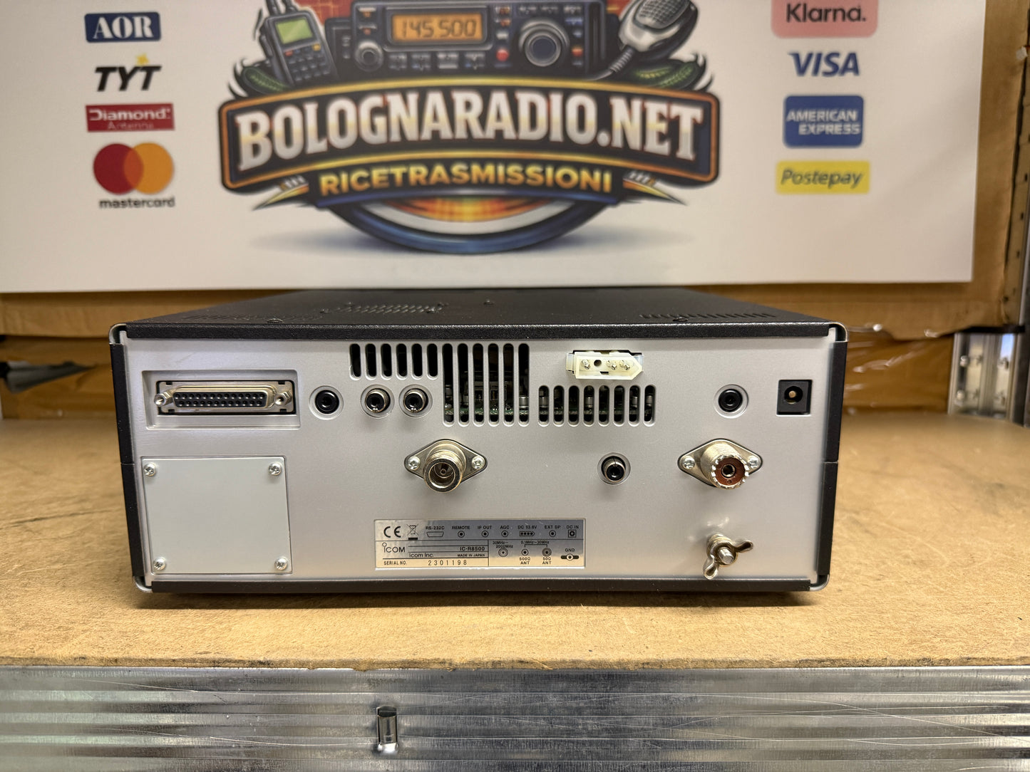 Icom IC R8500 pari al nuovo Garanzia 12 Mesi