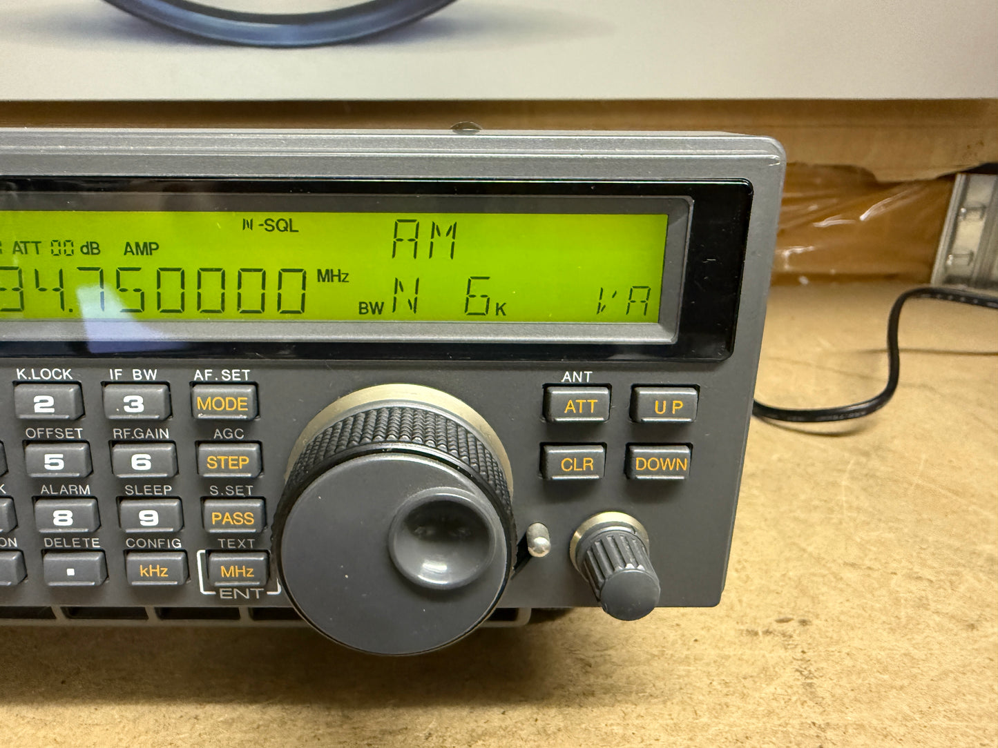 Ricevitore Aor AR 5000A pari al nuovo 0,01-3000 MHz AM / FM / WFM / SSB / CW