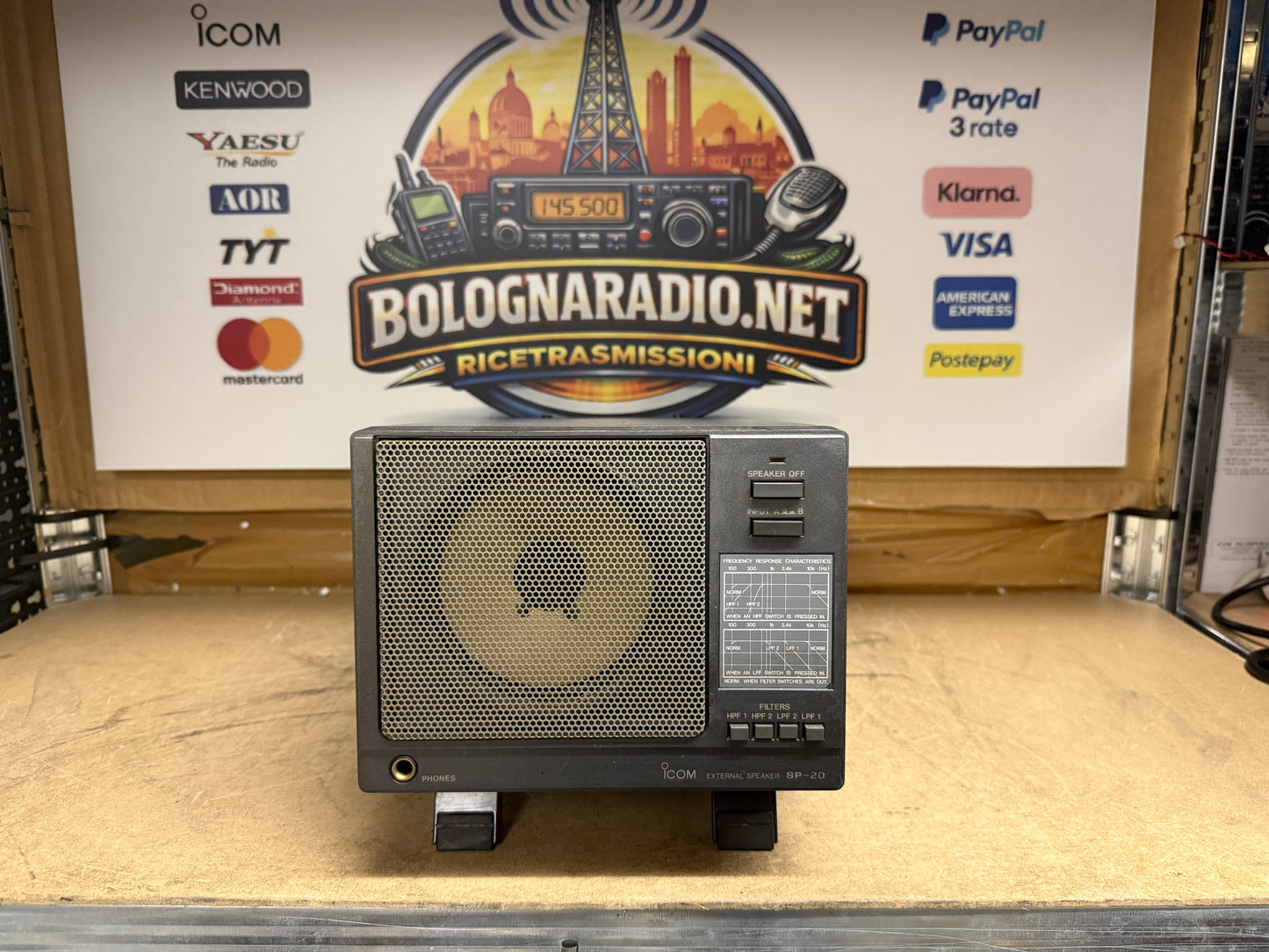 Icom SP 20 pari al nuovo speaker di linea