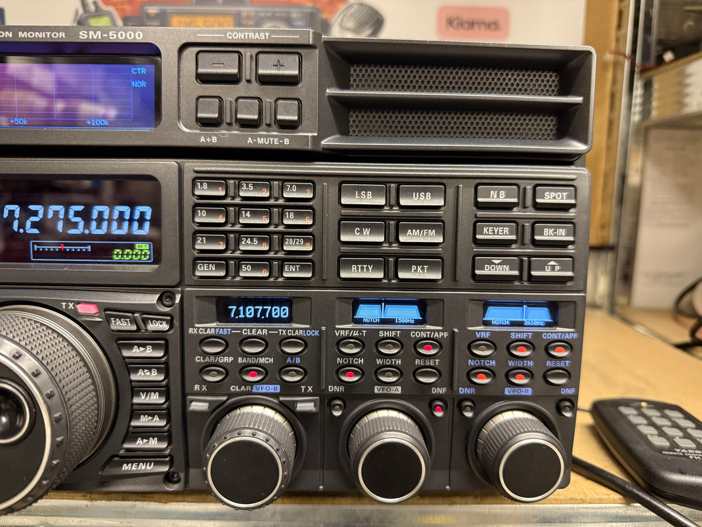 Yaesu FTDX 5000MP + SM 5000 doppio imballo pari al nuovo Garanzia 12 Mesi