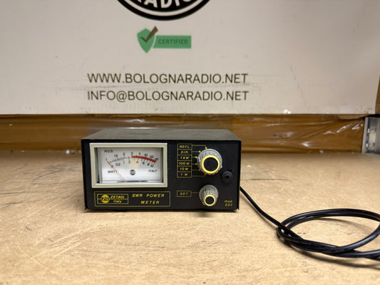Zetagi 201 Rosmetro Wattmetro 1 Kw