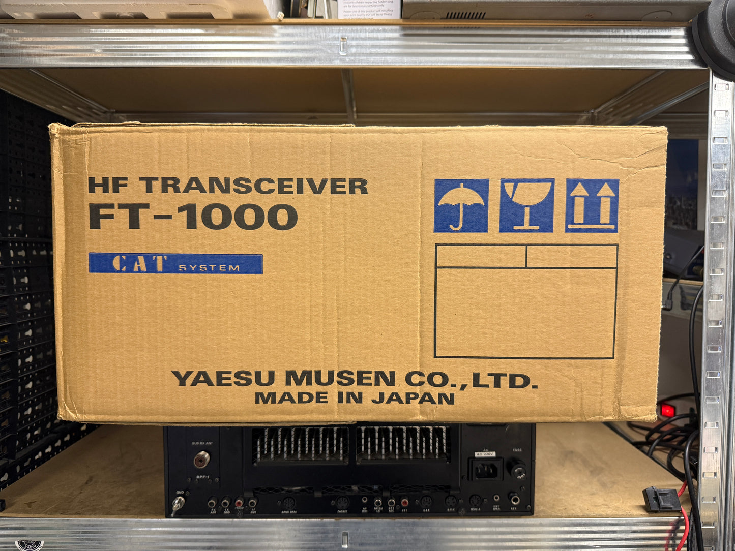 Yaesu FT 1000D + BPF1 + full filtri doppio imballo Garanzia 12 mesi