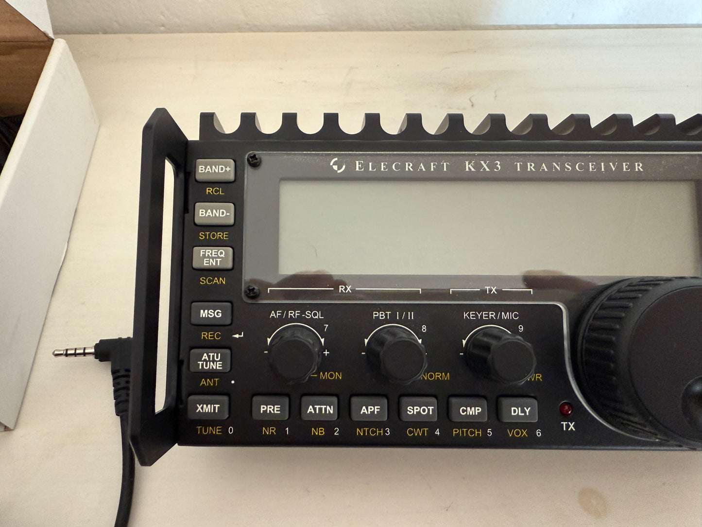 Elecraft KX3 + ATU + Roofing filter + paddle CW Garanzia 12 Mesi