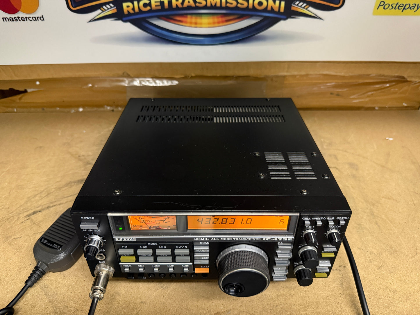 Icom IC 475E perfetto Garanzia 12 Mesi