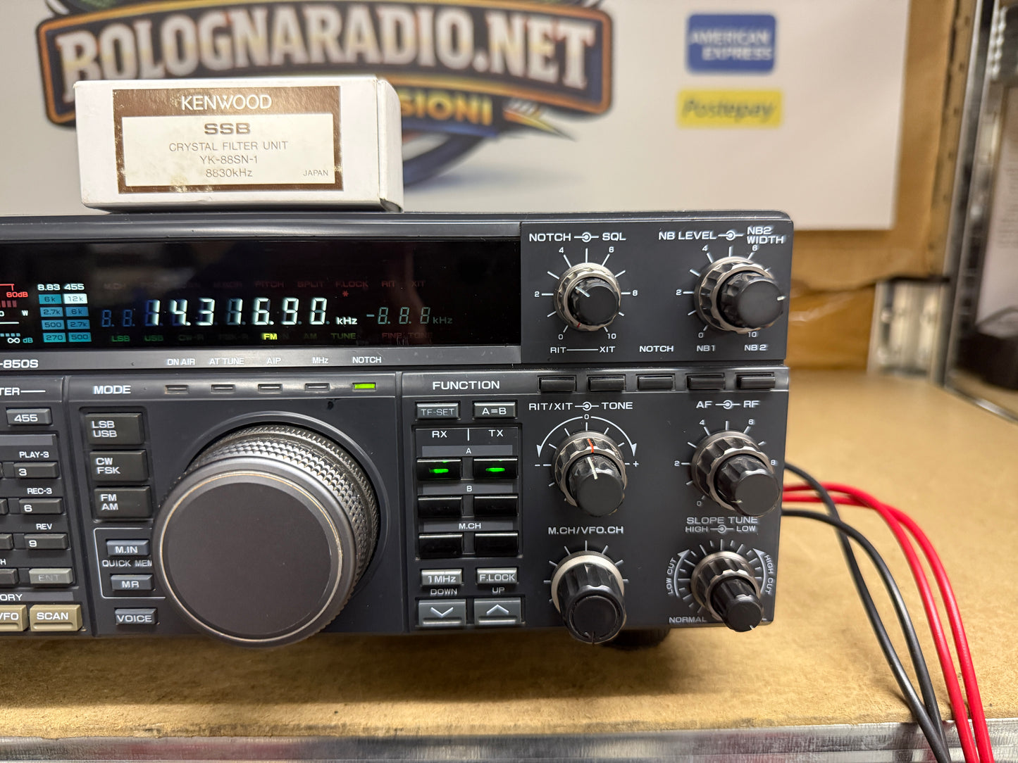 A-1 KENWOOD TS-850S AT + filtro ssb perfetto 100 watt imballo originale
