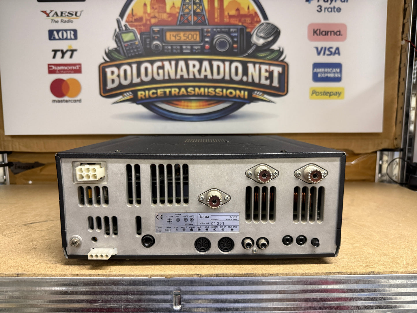 Icom ic 746 perfetto Full Set Garanzia 12 Mesi