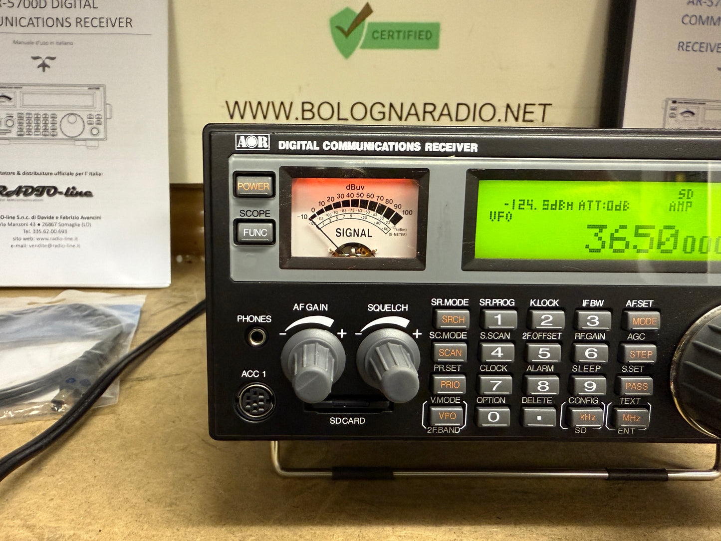 A-1 Aor AR 5700D + AS 5700 pari al nuovo Garanzia 12 Mesi