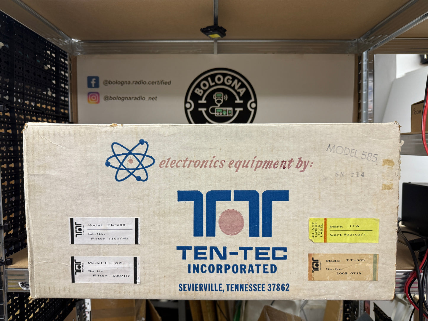 TEN-TEC PARAGON LINEA COMPLETA + filtri + FM + imballi Garanzia 12 Mesi