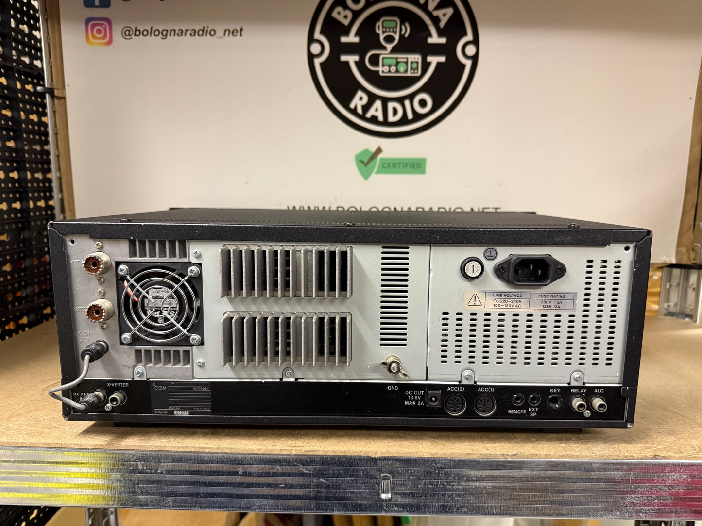 A1 Icom ic 775 DSP 200 watt perfetto imballo originale Garanzia 12 Mesi