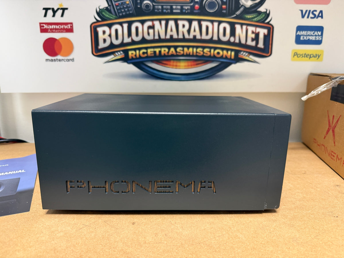 PHONEMA RHEA-2 - altoparlante di alta qualità per radioamatori a due ingressi