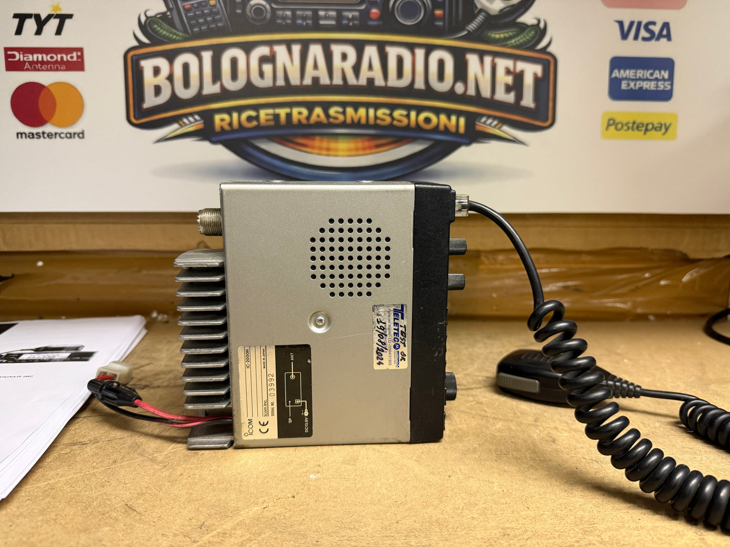 Icom ic 2000H garanzia 6 mesi