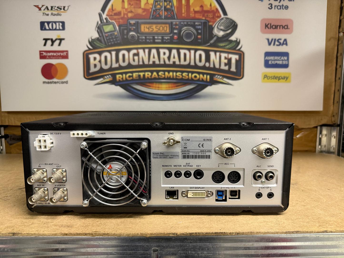 A-1 Icom ic 7610 perfetto full set garanzia 6 mesi