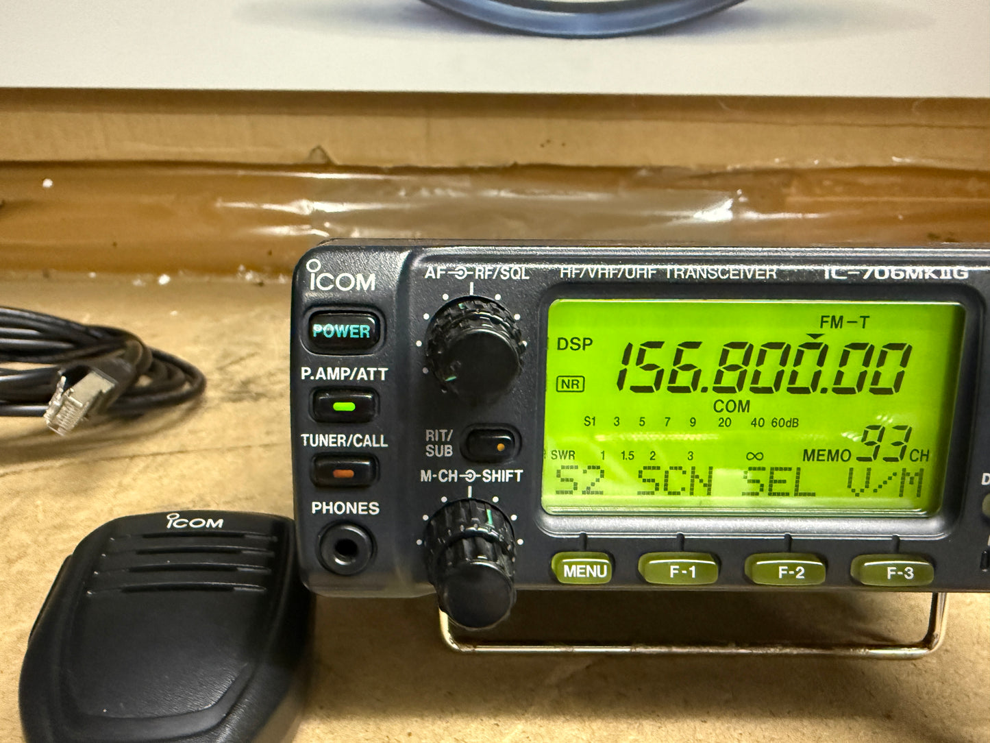 Icom IC 706 MK2G pari al nuovo Garanzia 12 Mesi